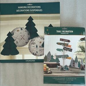 Amscan Wilderness Party Decorations Holiday Set